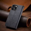 Magnet Fancy Case Case pour iPhone 13 Pro Max Pouch Wallet Card Holder Noir