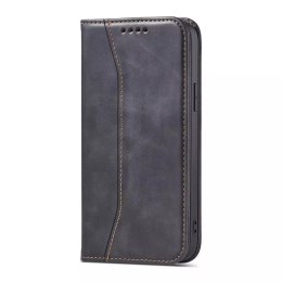 Magnet Fancy Case for iPhone 13 Pouch Card Wallet Card Stand Noir