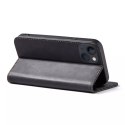 Magnet Fancy Case for iPhone 13 Pouch Card Wallet Card Stand Noir