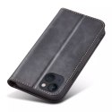 Magnet Fancy Case for iPhone 13 Pouch Card Wallet Card Stand Noir