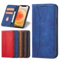 Magnet Fancy Case pour iPhone 12 Pro couverture porte-cartes porte-cartes bleu