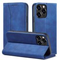 Magnet Fancy Case pour iPhone 13 Pro couverture porte-cartes porte-cartes bleu