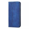 Magnet Fancy Case pour iPhone 13 couverture porte-cartes porte-cartes bleu