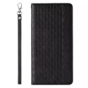 Magnet Strap Case Case pour iPhone 13 Pro Max Pouch Wallet + Mini Longe Pendentif Noir