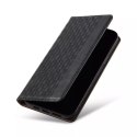 Magnet Strap Case pour iPhone 13 mini cover wallet + mini lanière pendentif noir