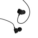 Remax In-ear Headphone with Microphone and In-line Control black (RM-502 black)