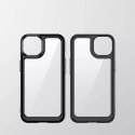 Coque Outer Space Case pour iPhone 13 couverture rigide avec un cadre en gel noir