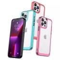 Coque de l&#39;espace extra-atmosphérique pour iPhone 12 Pro Coque rigide avec cadre en gel Rose