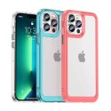 Coque de l&#39;espace extra-atmosphérique pour iPhone 12 Pro Coque rigide avec cadre en gel Rose