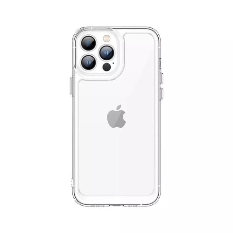 Coque pour iPhone 13 Pro Max Coque rigide avec cadre en gel transparent