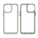 Coque pour iPhone 13 Pro Max Coque rigide avec cadre en gel transparent