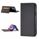 Étui pour cartes magnétiques pour iPhone 12 Pro Pouch Card Wallet Card Holder Noir