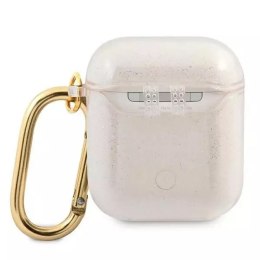 Guess GUA2UCG4GD AirPods cover złoty/gold Glitter Collection