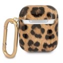 Guess GUA2USLEO AirPods cover złoty/gold Leopard Collection