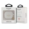 Guess GUA3LSC4EG AirPods 3 housse gris / gris Silicone Charm 4G Collection