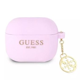 Guess GUA3LSC4EU Housse AirPods 3 violet / violet Charm Collection