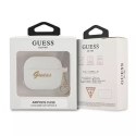 Guess GUA3LSCHSH AirPods 3 couverture blanc / blanc Silicone Charm Collection