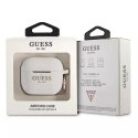 Guess GUA3SGGEH AirPods 3 cover biały/white Silicone Glitter