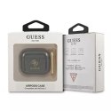 Guess GUA3UCG4GK AirPods 3 cover czarny/black Glitter Collection