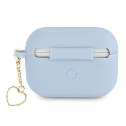 Guess GUAPLSCHSB AirPods Pro cover bleu / bleu Silicone Charm Collection