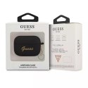 Guess GUAPLSCHSK AirPods Pro housse noir / noir Silicone Charm Collection