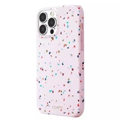 Coque Uniq Coehl Terrazzo iPhone 13 Pro Max 6.7" rose/rose blush