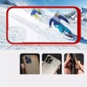 Coque transparente 3 en 1 pour iPhone 11 frame cover gel rouge