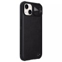 Étui en cuir Nillkin CamShield pour iPhone 13 Housse de caméra noir