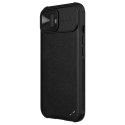 Étui en cuir Nillkin CamShield pour iPhone 13 Housse de caméra noir