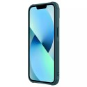 Étui en cuir Nillkin CamShield pour iPhone 13 avec couvercle pour appareil photo vert