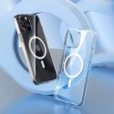 Kingxbar PQY Crystal Series Coque magnétique pour iPhone 13 Coque transparente (compatible MagSafe)