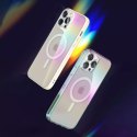 Kingxbar PQY Nebula Series Coque magnétique pour iPhone 13 Coque transparente (compatible MagSafe)