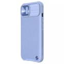 Nillkin CamShield Leather Case iPhone 13 Camera Cover violet