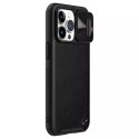 Nillkin CamShield Leather Case iPhone 13 Pro housse de caméra noir