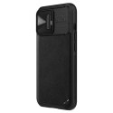 Nillkin CamShield Leather Case iPhone 13 Pro housse de caméra noir