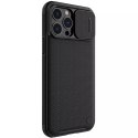 Nillkin Texture Pro Magnetic Case Case pour iPhone 13 Pro Camera Protector Housing Sleeve Cover Black (MagSafe Compatible)