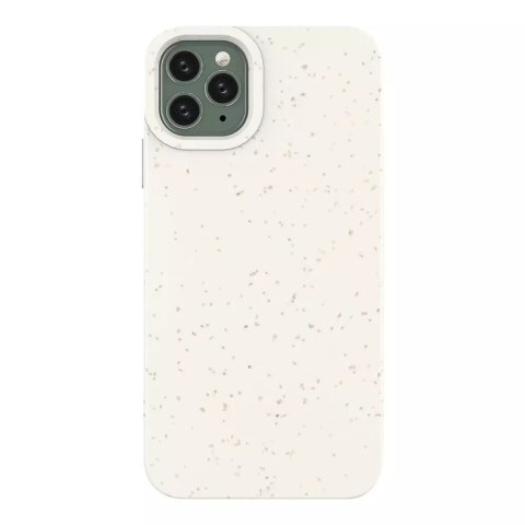 Coque Eco Case pour iPhone 11 Pro Max Housse en Silicone Boîtier de Téléphone Blanc