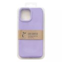 Coque Eco Case pour iPhone 12 Pro Silicone Cover Phone Shell Violet