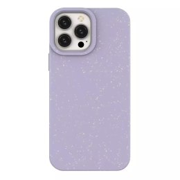Coque Eco Case pour iPhone 13 Pro Silicone Cover Phone Shell Violet