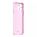 Coque en silicone Baseus Liquid Gel Case pour iPhone 13 Pro rose (ARYT001004)