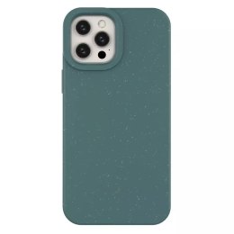 Eco Case Case pour iPhone 12 Pro Silicone Cover Phone Cover Vert