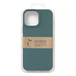 Eco Case Case pour iPhone 12 Pro Silicone Cover Phone Cover Vert