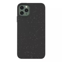 Eco Case Coque pour iPhone 11 Pro Max Coque en Silicone Coque de Téléphone Noir
