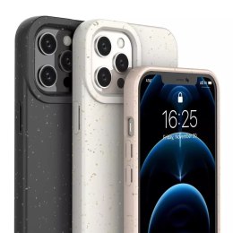 Eco Case Coque pour iPhone 12 Pro Housse en silicone Boîtier de téléphone Blanc