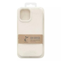 Eco Case Coque pour iPhone 12 Pro Max Housse en silicone Boîtier de téléphone Blanc