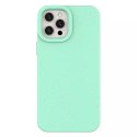 Eco Case pour iPhone 12 housse en silicone coque de téléphone menthe