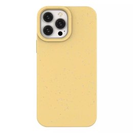 Eco Case pour iPhone 13 mini housse en silicone coque de téléphone jaune