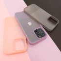 Housse Kingxbar Plain Series pour iPhone 13 Pro étui en silicone gris