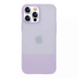 Housse Kingxbar Plain Series pour iPhone 13 Pro étui en silicone violet