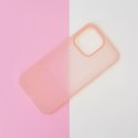 Housse Kingxbar Plain Series pour iPhone 13 Pro housse en silicone rose